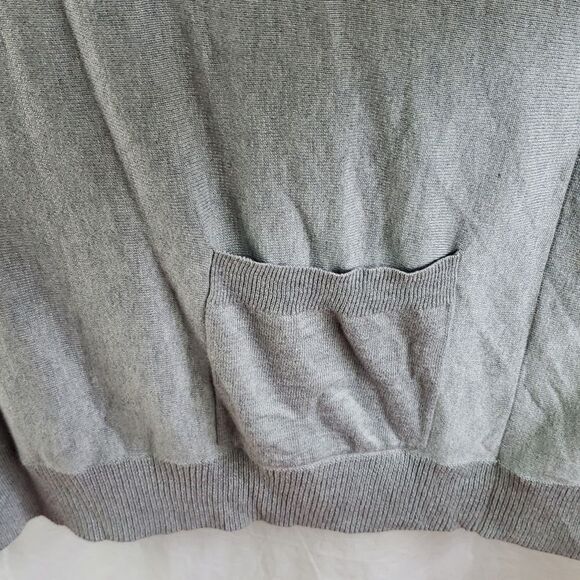 Michael Kors Women's Large Grey Turtleneck Poncho - Picture 5 of 13